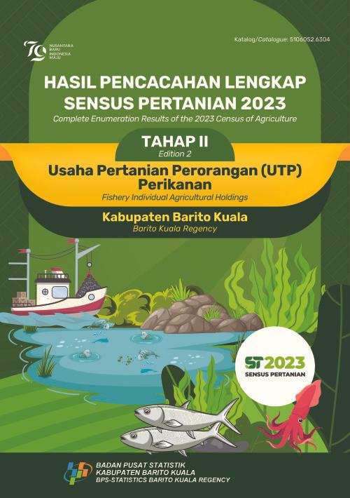 Hasil Pencacahan Lengkap Sensus Pertanian 2023 - Tahap II:  Usaha Pertanian Perorangan (UTP) Perikanan Kabupaten Barito Kuala