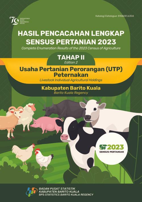 Hasil Pencacahan Lengkap Sensus Pertanian 2023 - Tahap II:  Usaha Pertanian Perorangan (UTP) Peternakan Kabupaten Barito Kuala