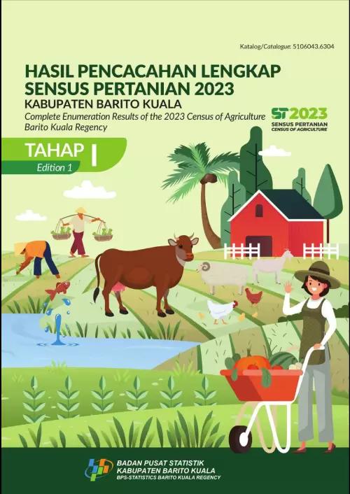 Hasil Pencacahan Lengkap Sensus Pertanian 2023 - Tahap I Kabupaten Barito Kuala